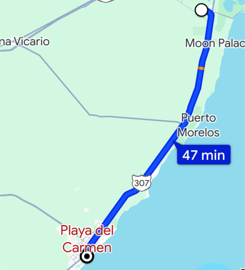 Transportation to Playa del Carmen